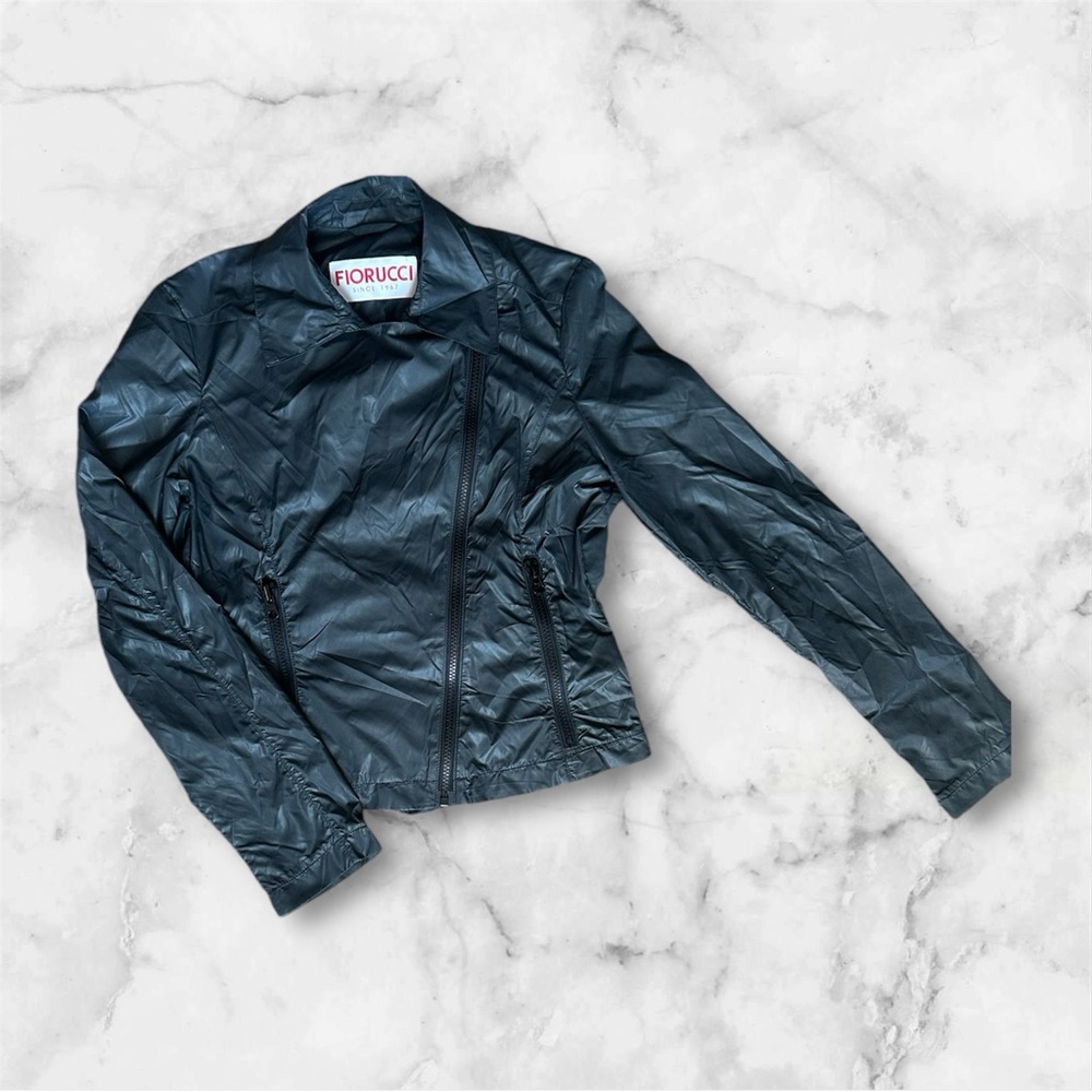 Fiorucci Designer Asymmetrical Windbreaker Jacket